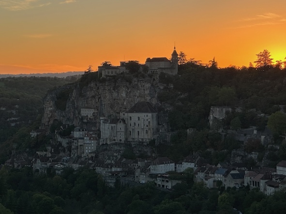 Rocamadour sunset